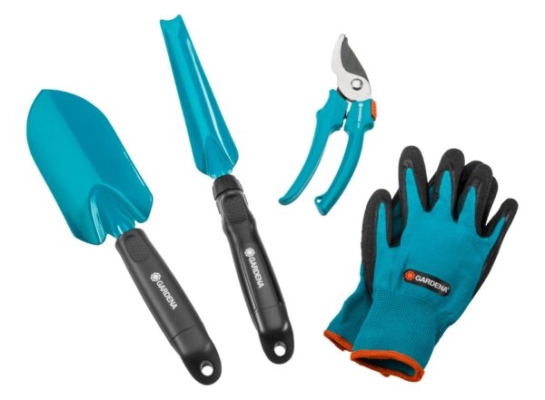 Grundausstattung Kleingeräte, Inhalt: 1 x 8950, 8935, 8754, Gartenhandschuhe