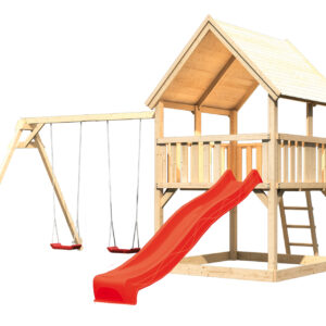 Spielturm Luis mit 2,5m Rutsche