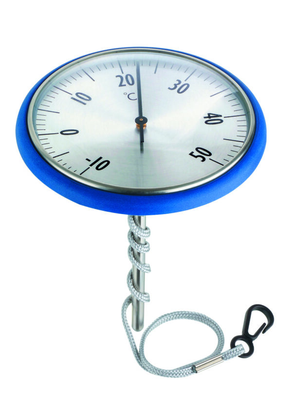 Schwimmthermometer Edelstahl