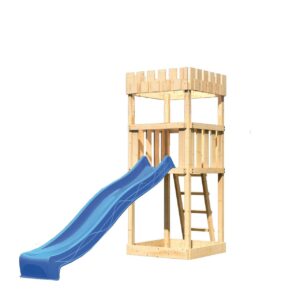 Spielturm Ritterburg Löwenherz mit 2,5m Rutsche