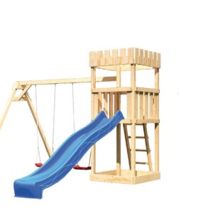 Spielturm Ritterburg Löwenherz mit 2,5m Rutsche