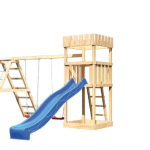 Spielturm Ritterburg Löwenherz mit 2,5m Rutsche