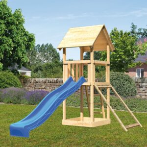 Kinderspielturm Lotti mit 2,5m Rutsche
