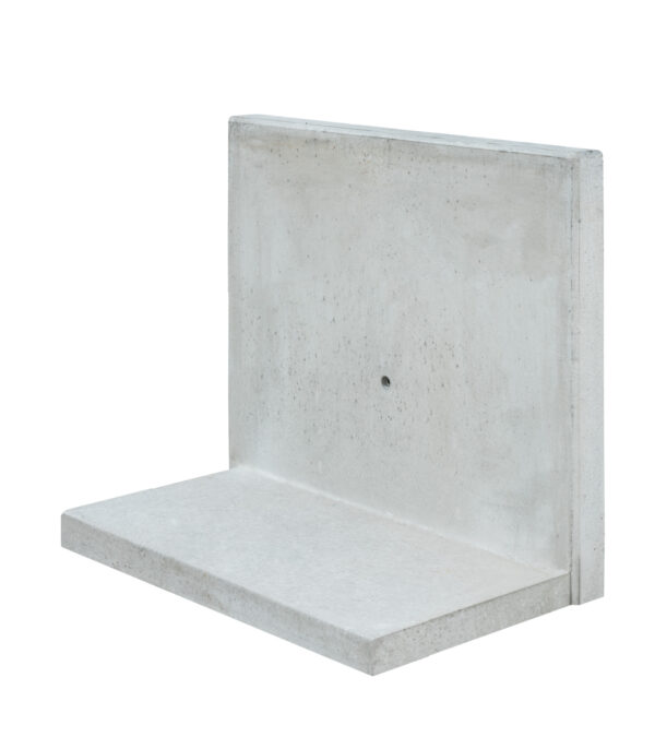 L-Stein Sichtbeton grau