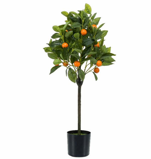 Künstliche Citrus Sinensis | Orangenbaum | +/- 75cm | ø 12cm Topf