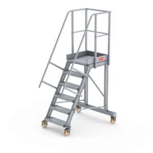 Altrex Podesttreppe fahrbar 60°, Stufenbreite: 60 cm 6 Stufen