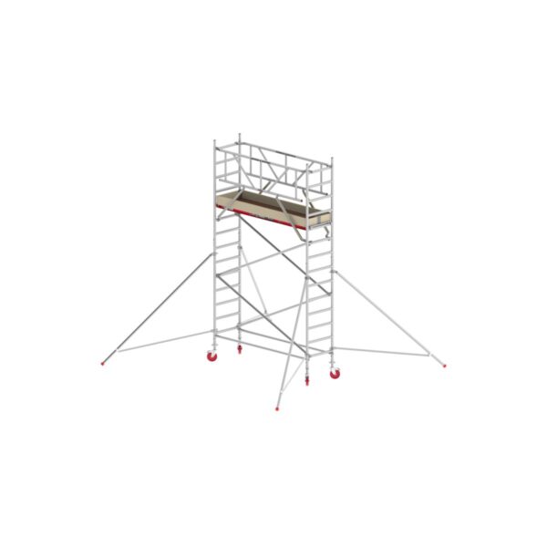 Altrex RS TOWER 41, Holzplattform 0,75m x 2,45m Arbeitshöhe 5,2 m