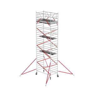 Altrex RS TOWER 52 fahrgerüst breit, 1.35x1.85 m  Holz Plattformen, Arbeitshöhe bis 9,2m
