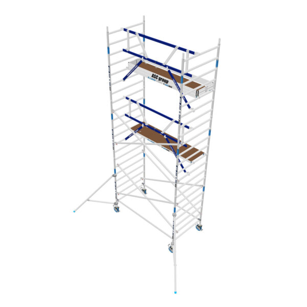 ASC Group AGS Rollgerüst 135x190x5,3ph - einseitig