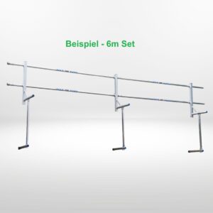 ASC Group DKS - Dachrandsicherung für Schrägdach  3m Set