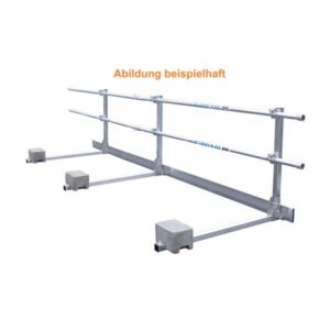 ASC Group Flachdach - Absturzsicherung - DKO klappbar Komplettset 30m