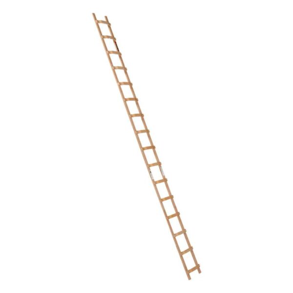Euroline Holz-Dachdeckerauflegeleiter Nr. 11101 1x16