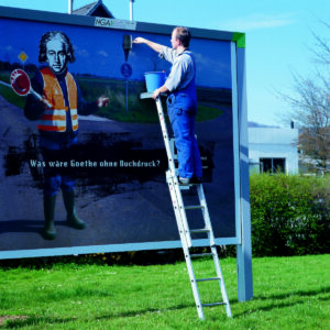 Euroline Plakatleiter, 3-teilig Nr. 329 3x9