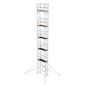 Günzburger Steigtechnik Klappgerüst SG 0,75 x 1,80 m mit Ausleger Plattformhöhe 11,04 m