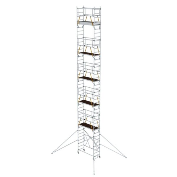 Günzburger Steigtechnik Klappgerüst SG 0,75 x 1,80 m mit Ausleger Plattformhöhe 11,04 m