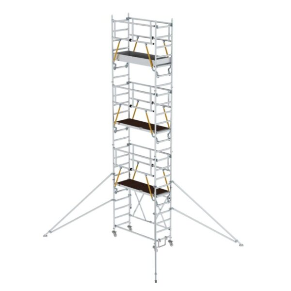 Günzburger Steigtechnik Klappgerüst SG 0,75 x 1,80 m mit Ausleger Plattformhöhe 6,00 m