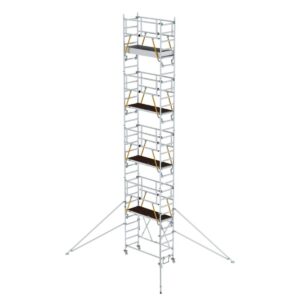 Günzburger Steigtechnik Klappgerüst SG 0,75 x 1,80 m mit Ausleger Plattformhöhe 7,96 m