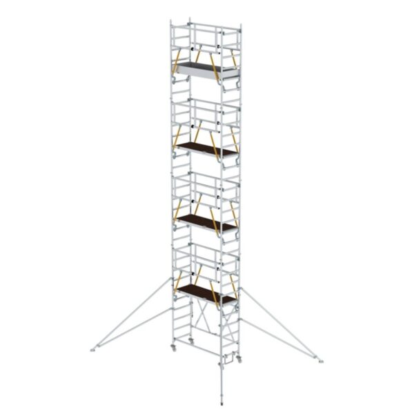 Günzburger Steigtechnik Klappgerüst SG 0,75 x 1,80 m mit Ausleger Plattformhöhe 7,96 m