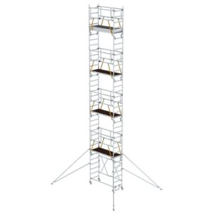 Günzburger Steigtechnik Klappgerüst SG 0,75 x 1,80 m mit Ausleger Plattformhöhe 9,08 m