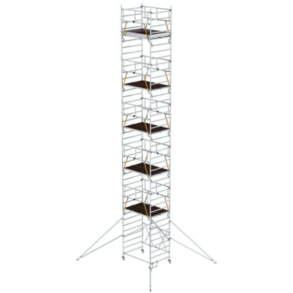 Günzburger Steigtechnik Klappgerüst SG 1,35 x 1,80 m mit Ausleger Plattformhöhe 11,04 m