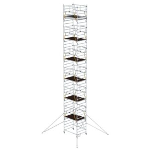 Günzburger Steigtechnik Klappgerüst SG 1,35 x 1,80 m mit Ausleger Plattformhöhe 11,88 m