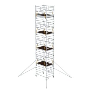 Günzburger Steigtechnik Klappgerüst SG 1,35 x 1,80 m mit Ausleger Plattformhöhe 7,96 m