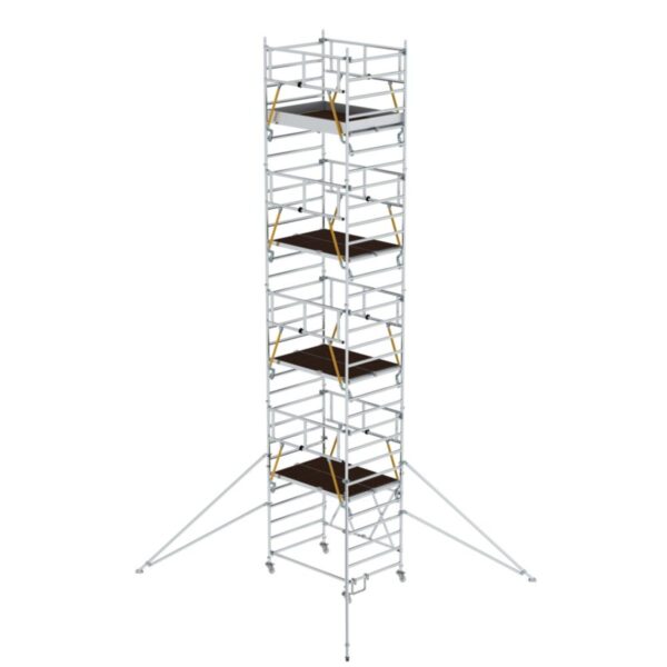 Günzburger Steigtechnik Klappgerüst SG 1,35 x 1,80 m mit Ausleger Plattformhöhe 7,96 m