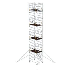 Günzburger Steigtechnik Klappgerüst SG 1,35 x 1,80 m mit Ausleger Plattformhöhe 9,08 m