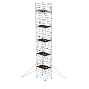 Günzburger Steigtechnik Klappgerüst SG 1,35 x 1,80 m mit Ausleger Plattformhöhe 9,89 m