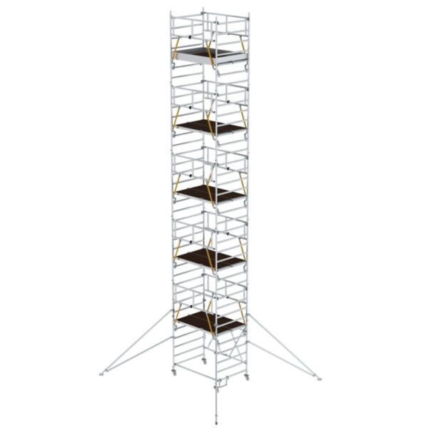 Günzburger Steigtechnik Klappgerüst SG 1,35 x 1,80 m mit Ausleger Plattformhöhe 9,89 m