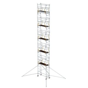 Günzburger Steigtechnik Rollgerüst SG 0,75 x 1,80 m mit Ausleger Plattformhöhe 10,35 m