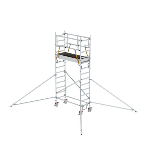Günzburger Steigtechnik Rollgerüst SG 0,75 x 1,80 m mit Ausleger Plattformhöhe 3,07 m