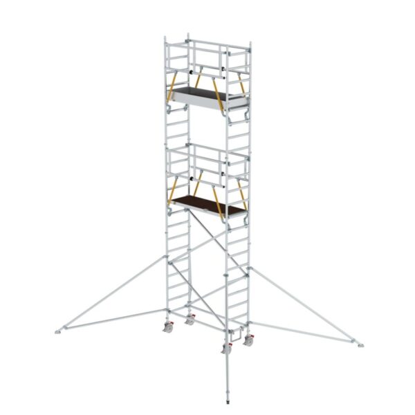 Günzburger Steigtechnik Rollgerüst SG 0,75 x 1,80 m mit Ausleger Plattformhöhe 5,59 m
