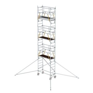 Günzburger Steigtechnik Rollgerüst SG 0,75 x 1,80 m mit Ausleger Plattformhöhe 6,43 m