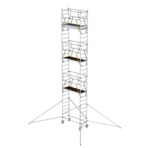 Günzburger Steigtechnik Rollgerüst SG 0,75 x 1,80 m mit Ausleger Plattformhöhe 7,55 m