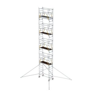 Günzburger Steigtechnik Rollgerüst SG 0,75 x 1,80 m mit Ausleger Plattformhöhe 8,39 m