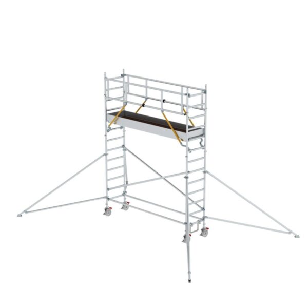 Günzburger Steigtechnik Rollgerüst SG 0,75 x 3,0 m mit Ausleger Plattformhöhe 3,07 m