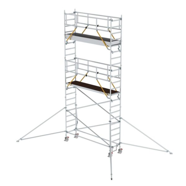 Günzburger Steigtechnik Rollgerüst SG 0,75 x 3,0 m mit Ausleger Plattformhöhe 5,59 m