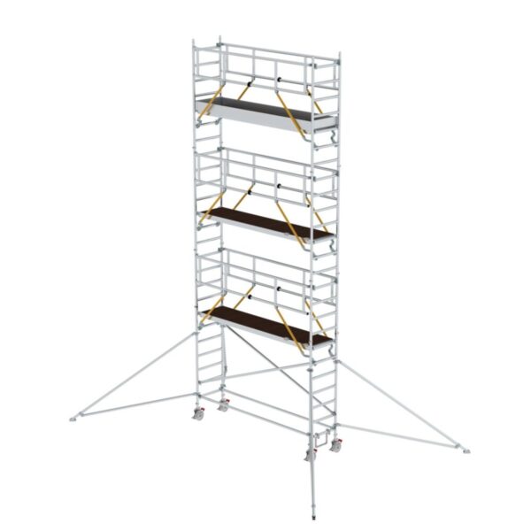 Günzburger Steigtechnik Rollgerüst SG 0,75 x 3,0 m mit Ausleger Plattformhöhe 6,43 m