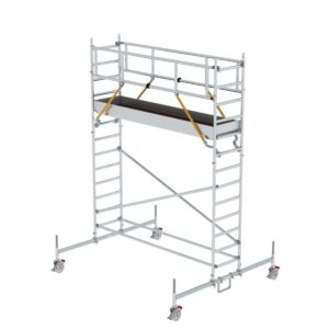 Günzburger Steigtechnik Rollgerüst SG 0,75 x 3,0 m mit Fahrbalken Plattformhöhe 3,26 m