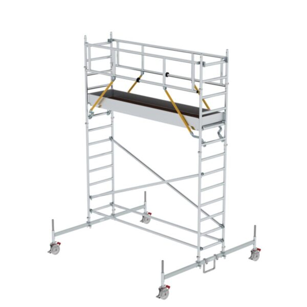 Günzburger Steigtechnik Rollgerüst SG 0,75 x 3,0 m mit Fahrbalken Plattformhöhe 3,26 m
