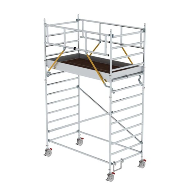 Günzburger Steigtechnik Rollgerüst SG 1,35 x 2,45 m mit Doppel-Plattform Plattformhöhe 3,07 m