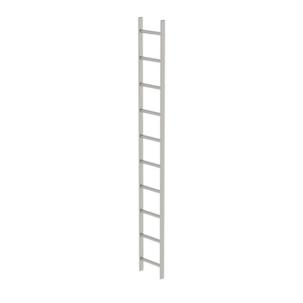 Günzburger Steigtechnik Schachtleiter Edelstahl V4A 300mm Lichte Weite 10 Sprossen