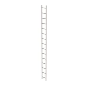 Günzburger Steigtechnik Schachtleiter Edelstahl V4A 300mm Lichte Weite 15 Sprossen