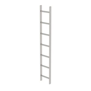 Günzburger Steigtechnik Schachtleiter Edelstahl V4A 300mm Lichte Weite 7 Sprossen