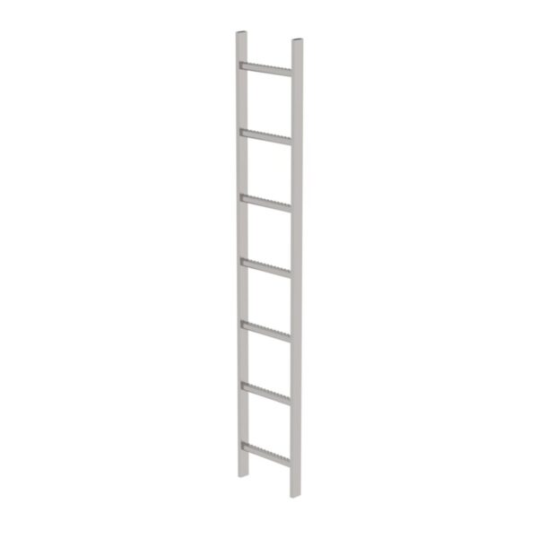 Günzburger Steigtechnik Schachtleiter Edelstahl V4A 300mm Lichte Weite 7 Sprossen