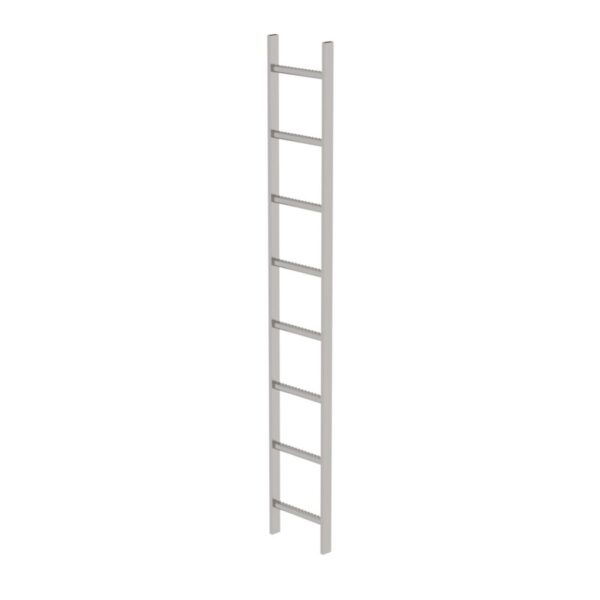 Günzburger Steigtechnik Schachtleiter Edelstahl V4A 300mm Lichte Weite 8 Sprossen