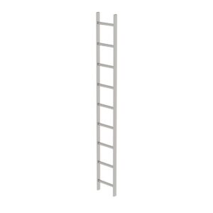 Günzburger Steigtechnik Schachtleiter Edelstahl V4A 300mm Lichte Weite 9 Sprossen