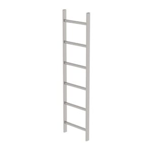 Günzburger Steigtechnik Schachtleiter Edelstahl V4A 400mm Lichte Weite 6 Sprossen