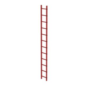Günzburger Steigtechnik Schachtleiter GFK 300mm Lichte Weite 12 Sprossen